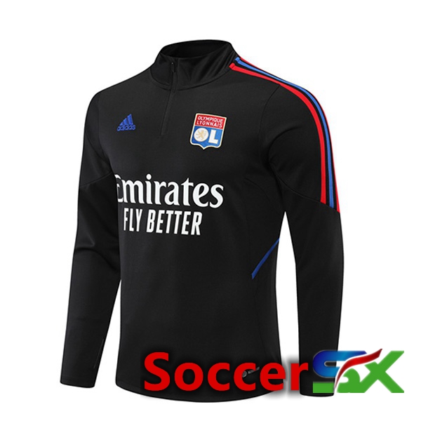 Lyon OL Training Sweatshirt Black 2022/2023