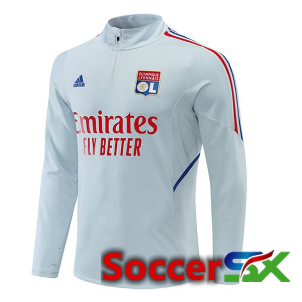 Lyon OL Training Sweatshirt Grey 2022/2023