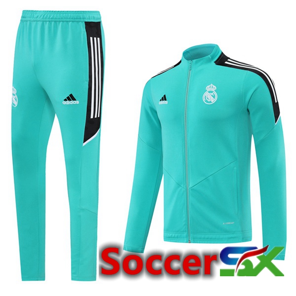 Real Madrid Training Jacket Suit Green 2022/2023