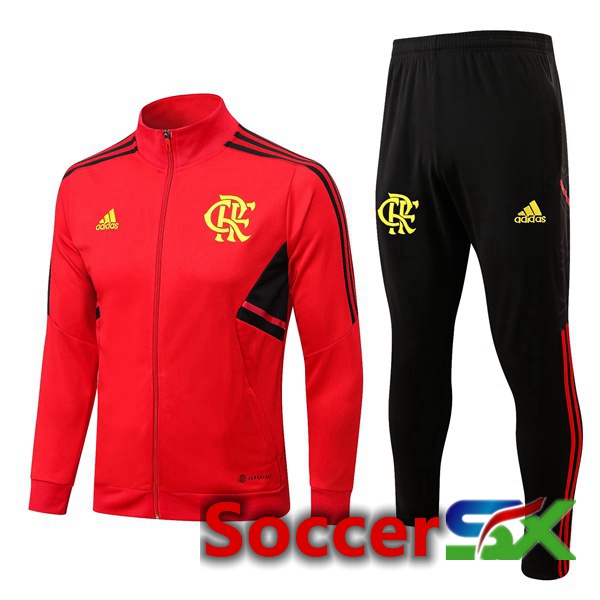 Flamengo Training Jacket Suit Red 2022/2023