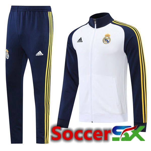 Real Madrid Training Jacket Suit White 2022/2023