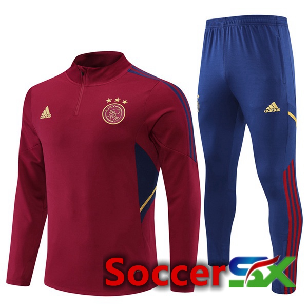 AFC Ajax Training Tracksuit Red 2022/2023