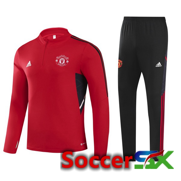 Manchester United Training Jacket Suit Red 2022/2023