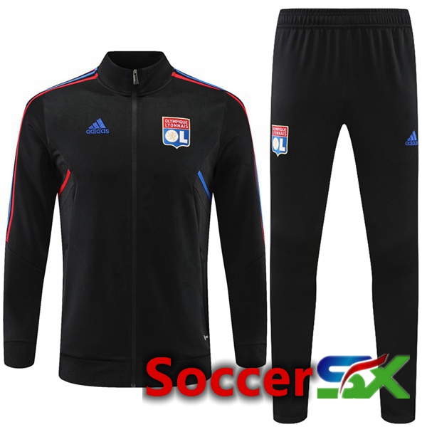 Lyon OL Training Jacket Suit Black 2022/2023