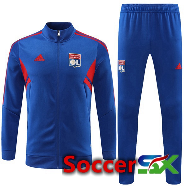 Lyon OL Training Jacket Suit Blue 2022/2023