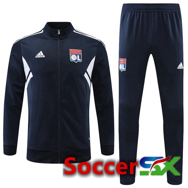 Lyon OL Training Jacket Suit Royal Blue 2022/2023