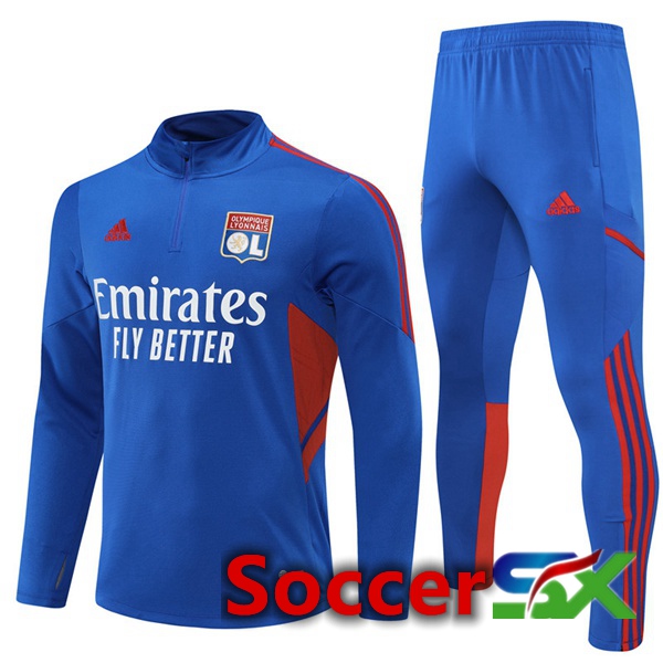 Lyon OL Training Jacket Suit Blue 2022/2023