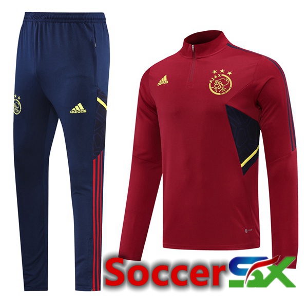 AFC Ajax Training Jacket Suit Red 2022/2023