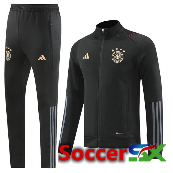 Germany Training Jacket Suit Black 2022/2023