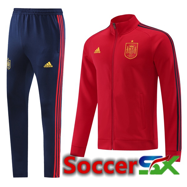 Spain Training Jacket Suit Red 2022/2023