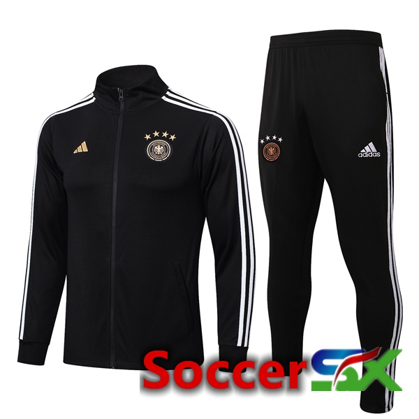 Germany Training Jacket Suit Black 2022/2023