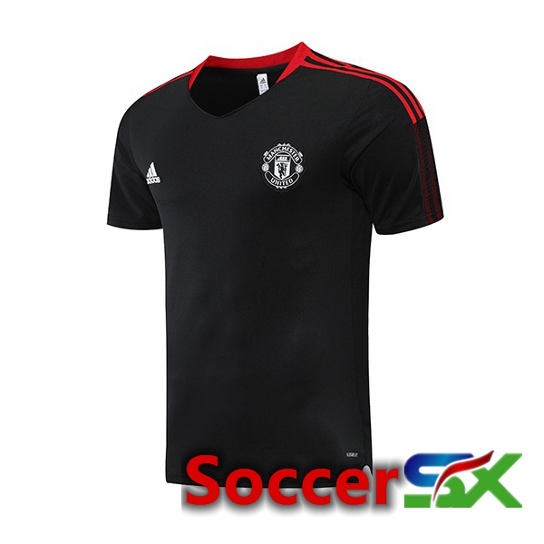 Manchester United Training T Shirt Black 2022/2023