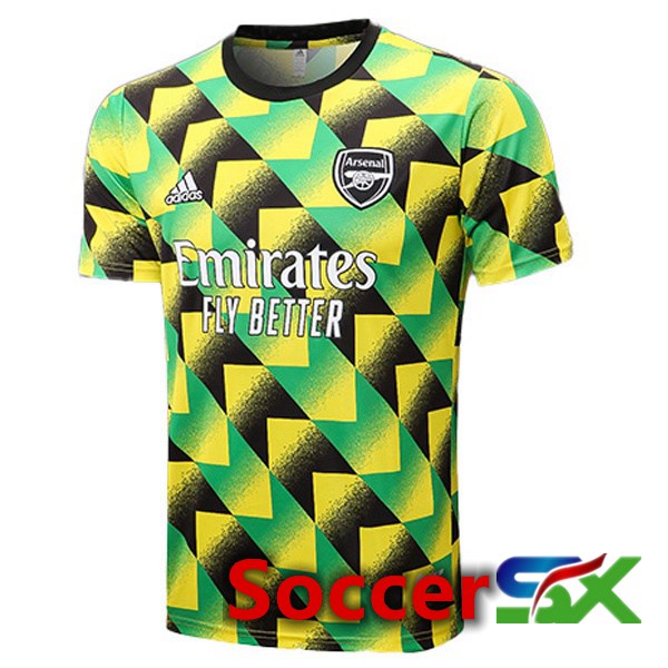 Arsenal Training T Shirt Green 2022/2023