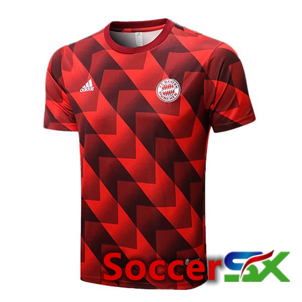 Bayern Munich Training T Shirt Red 2022/2023