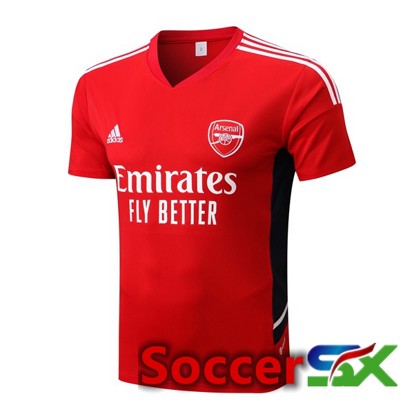 Arsenal Training T Shirt Red 2022/2023