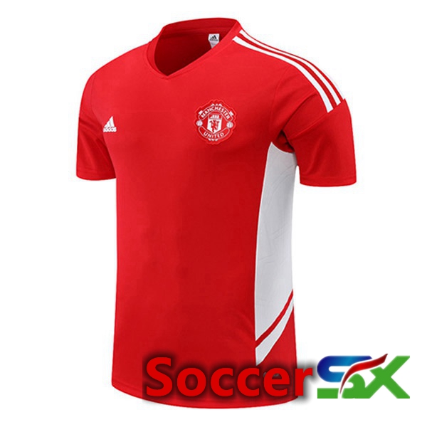 Manchester United Training T Shirt Red 2022/2023