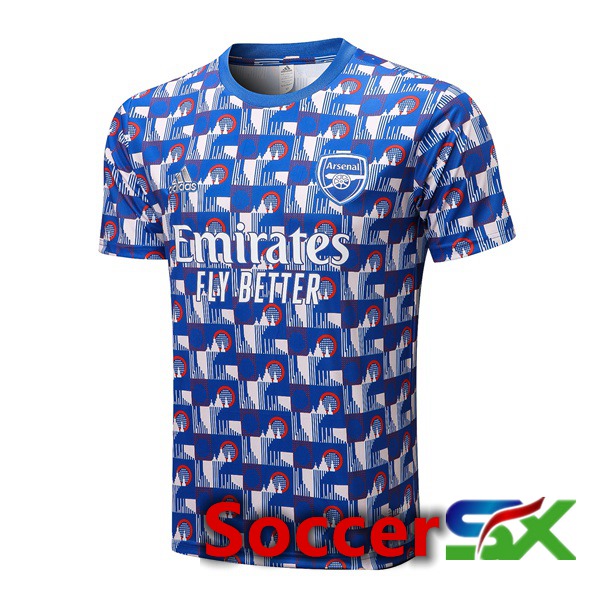 Arsenal Training T Shirt Blue 2022/2023