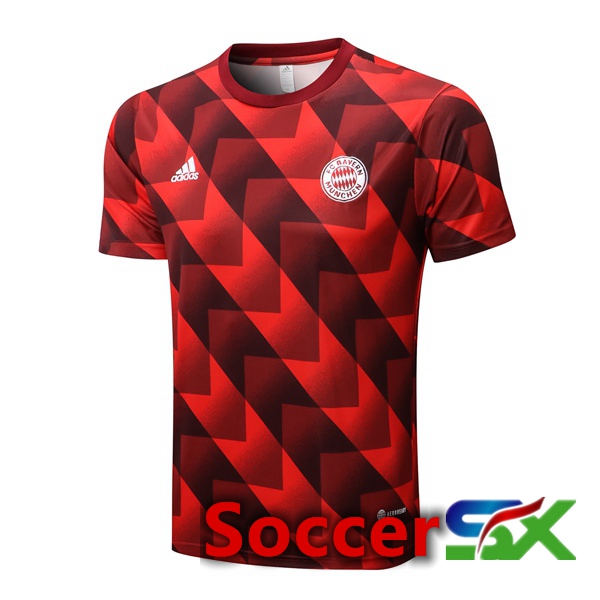 Bayern Munich Training T Shirt Red 2022/2023