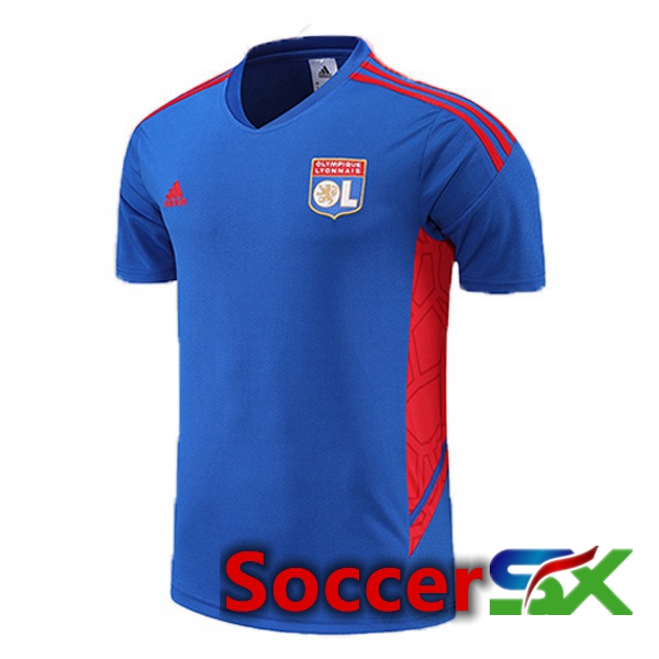 Lyon OL Training T Shirt Blue 2022/2023