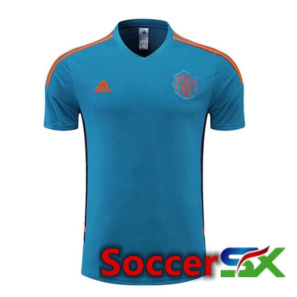 Manchester United Training T Shirt Green 2022/2023