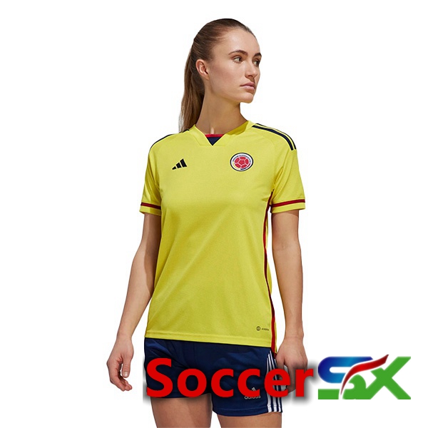 Colombia Womens Home Jersey Yellow 2023/2023