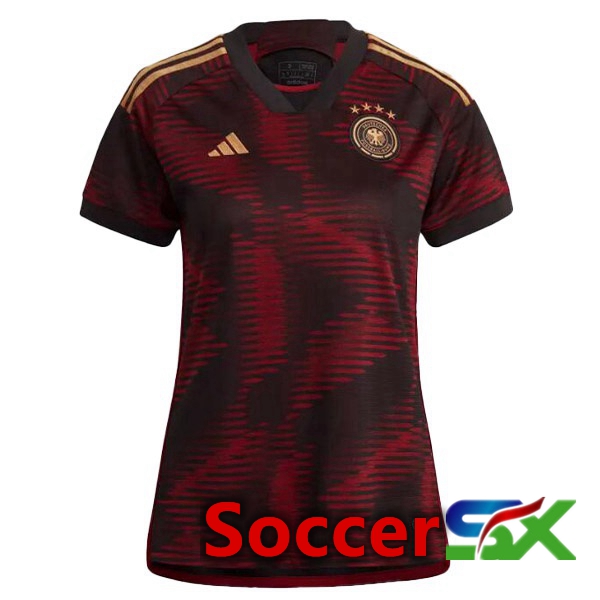 Germany Womens Away Jersey Black 2023/2023