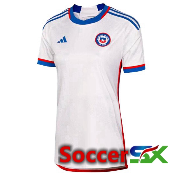 Chile Womens Away Jersey White 2023/2023