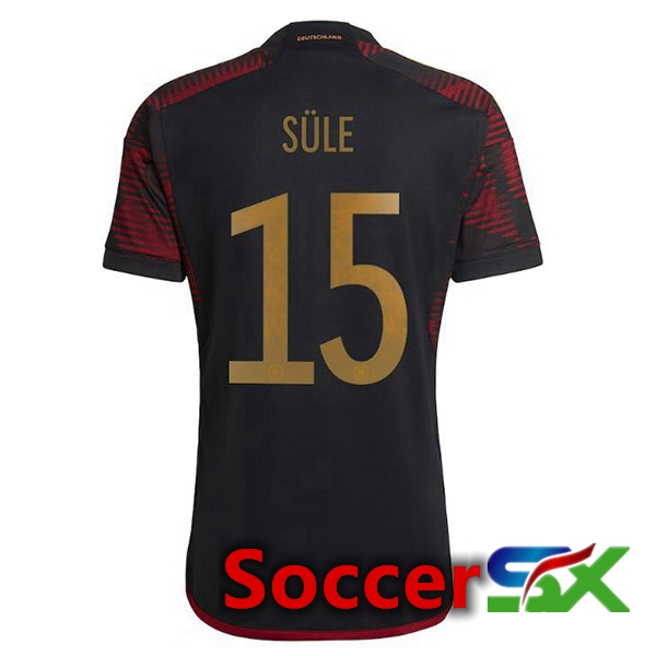 Germany (SULE 15) Away Jersey Black World Cup 2022