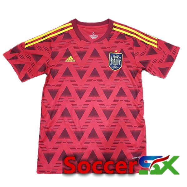 Spain Home Jersey Red Version Leak 2023/2023