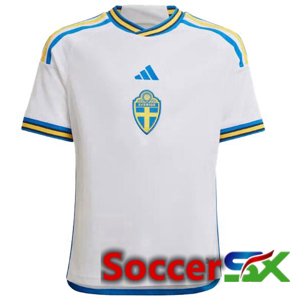 Sweden Away Jersey White 2023/2023