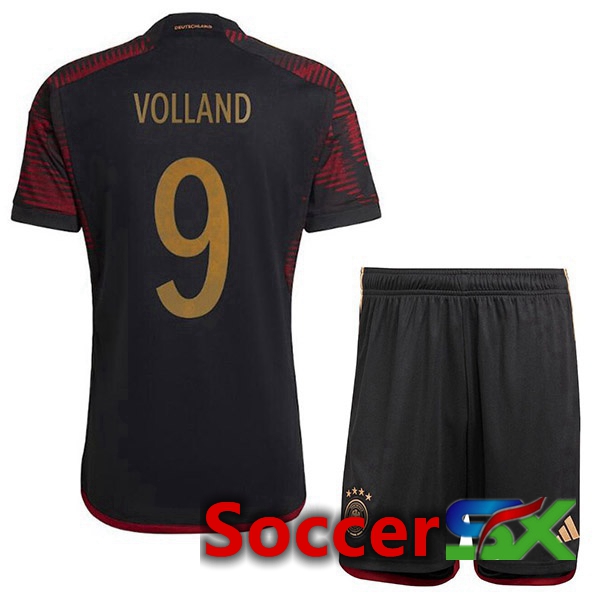 Germany (VOLLAND 9) Kids Away Jersey Black 2023/2023