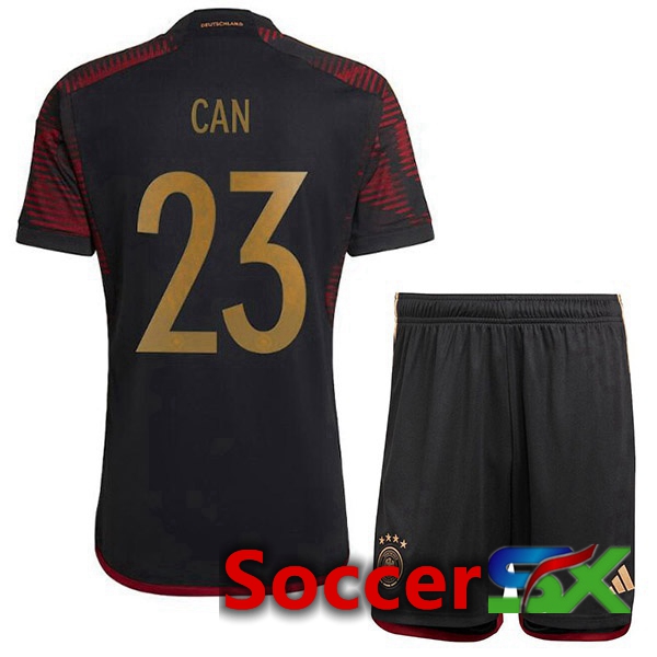 Germany (CAN 23) Kids Away Jersey Black 2023/2023