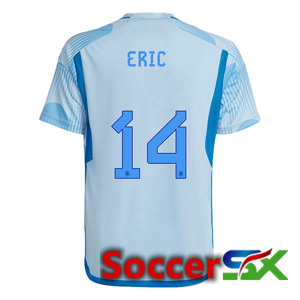 Spain (ERIC 14) Away Jersey Blue White 2023/2023