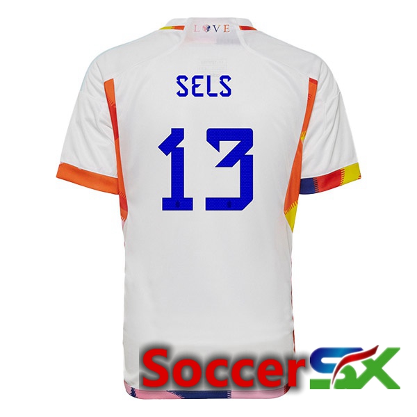 Belgium (SELS 13) Away Jersey White 2023/2023