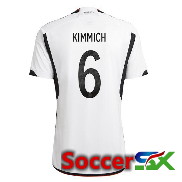 Germany (KIMMICH 6) Home Jersey Black White 2023/2023