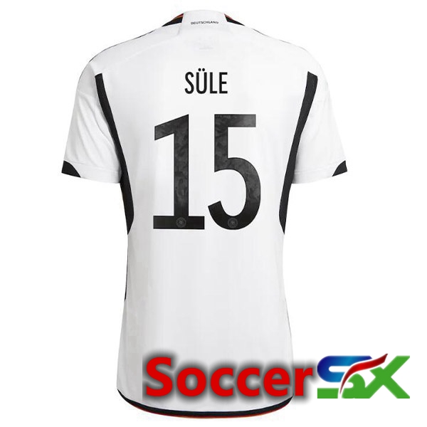 Germany (SULE 15) Home Jersey Black White 2023/2023