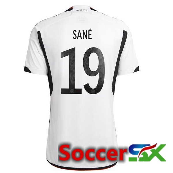 Germany (SAN脡 19) Home Jersey Black White 2023/2023