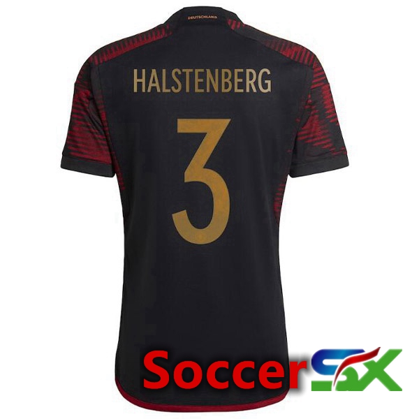 Germany (HALSTENBERG 3) Away Jersey Black 2023/2023