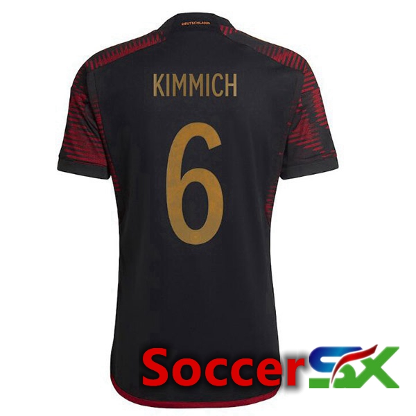 Germany (KIMMICH 6) Away Jersey Black 2023/2023