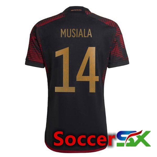 Germany (MUSIALA 14) Away Jersey Black 2023/2023