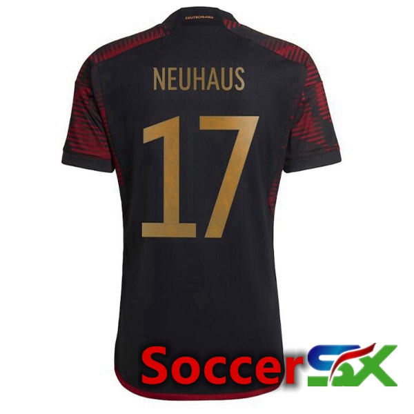 Germany (NEUHAUS 17) Away Jersey Black 2023/2023