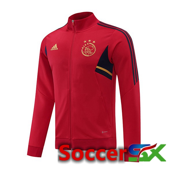 Afc Ajax Training Jacket Red 2022/2023