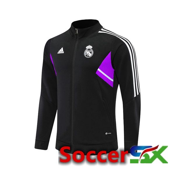 Real Madrid Training Jacket Black 2022/2023