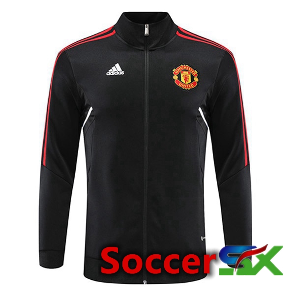 Manchester United Training Jacket Black 2022/2023