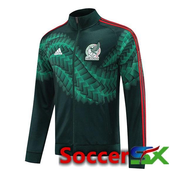 Mexico Training Jacket Green Black 2022/2023