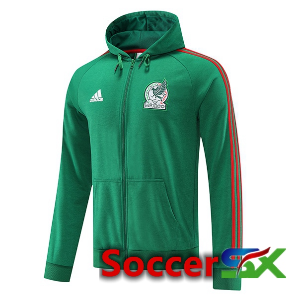 Mexico Training Jacket Hoodie Green 2022/2023