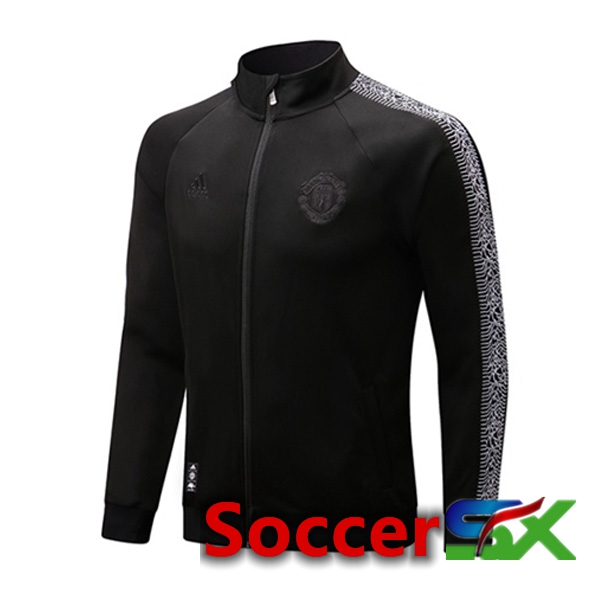 Manchester United Training Jacket Black 2022/2023