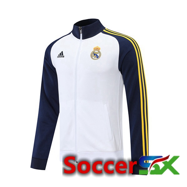 Real Madrid Training Jacket White 2022/2023