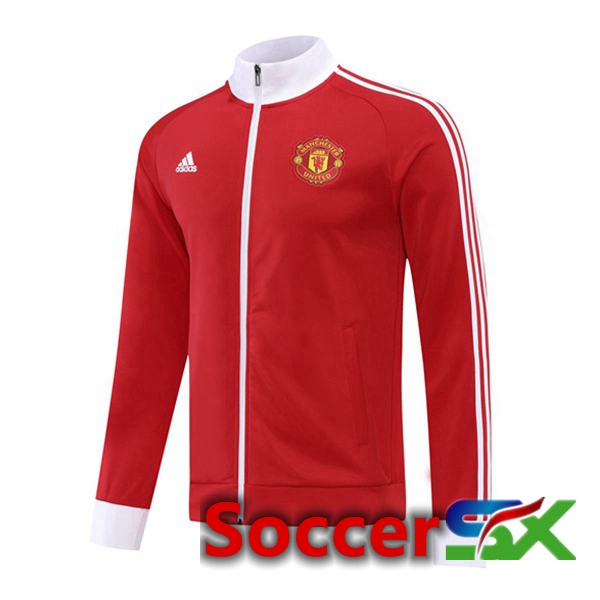 Manchester United Training Jacket Red 2022/2023