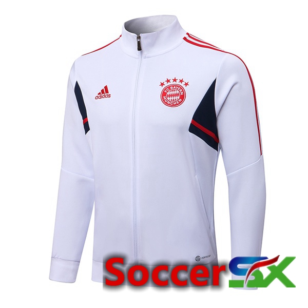 Bayern Munich Training Jacket White 2022/2023